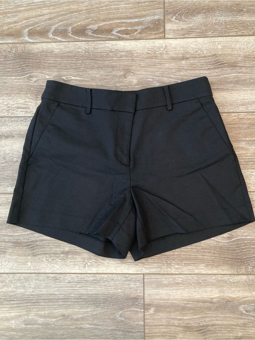 LOFT Riviera Black Tailored Shorts